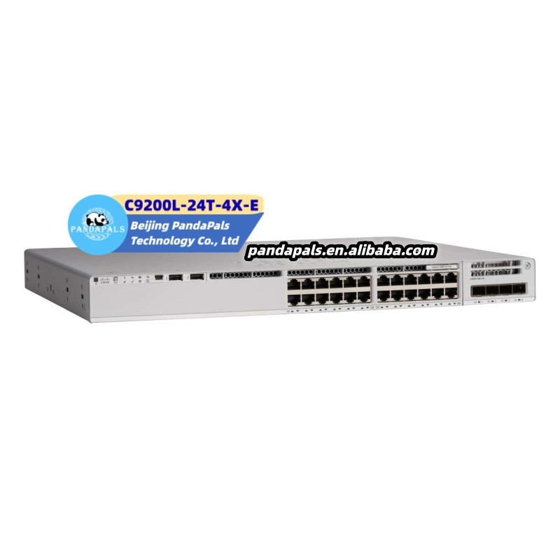 Original New Ciscos C9200L-24T-4X-E Catalyst 9200 Series for cisco sfp switch 24 port