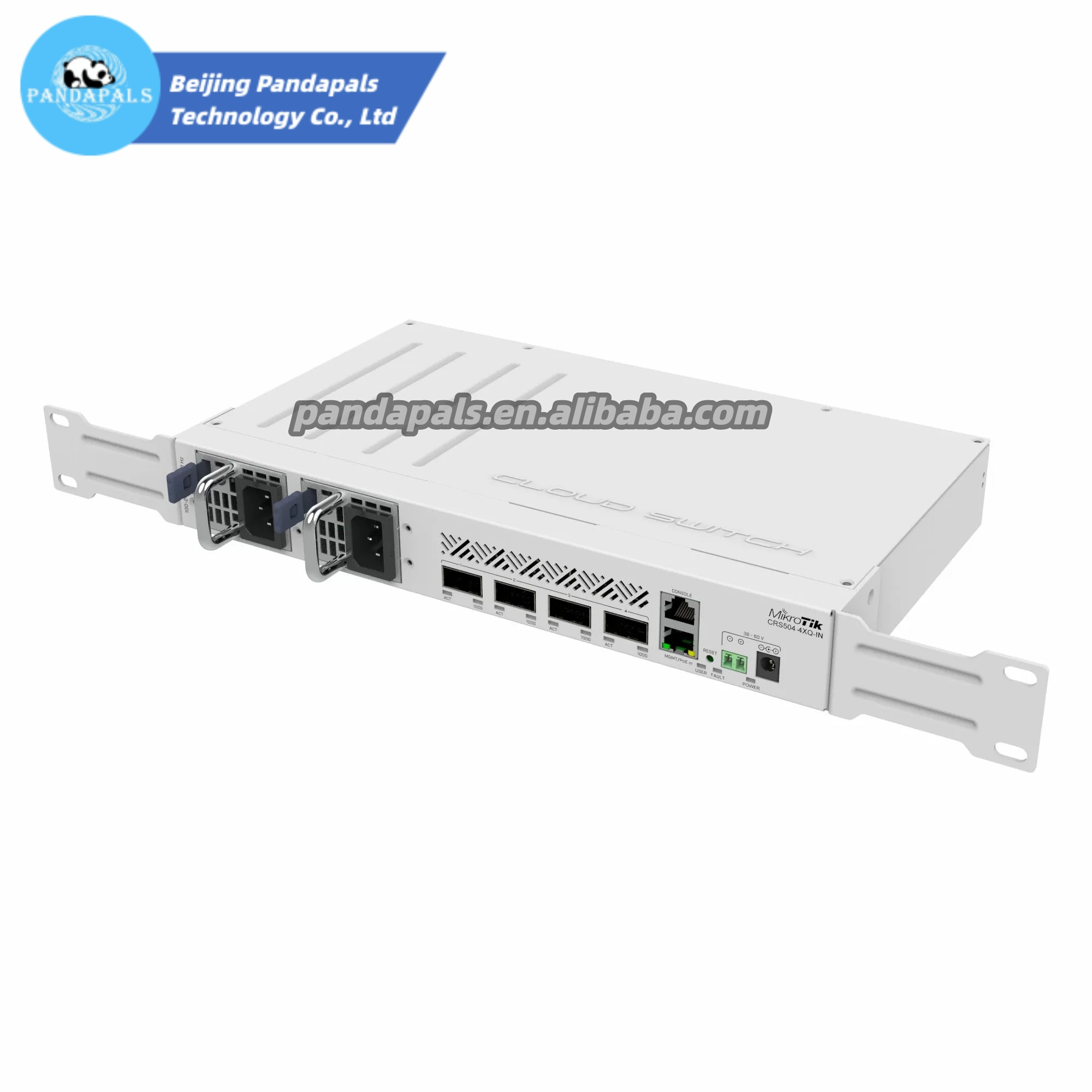 Original New Mikrotik CRS504-4XQ-IN network poe 100gb ethernet Cloud Router Switch