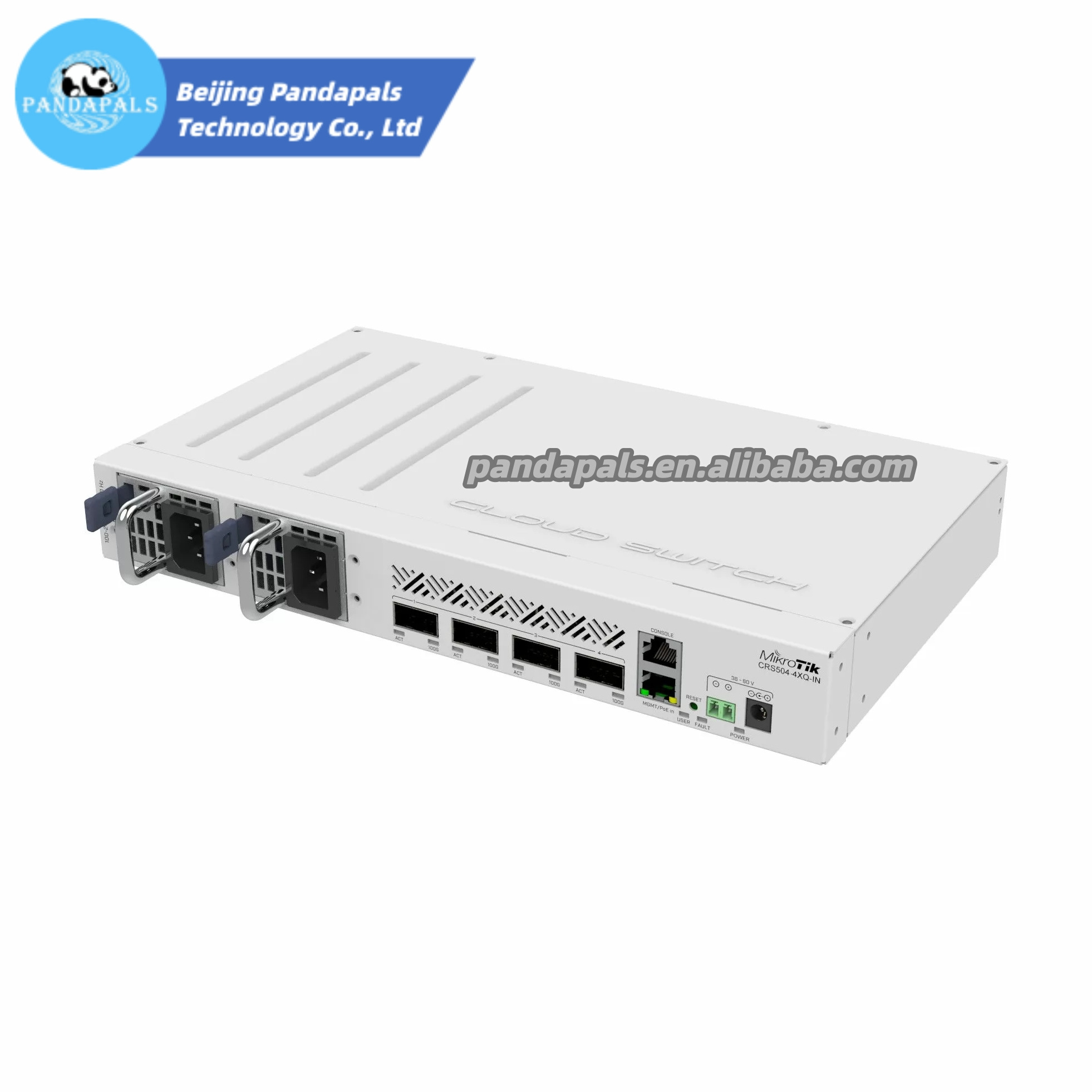 Original New Mikrotik CRS504-4XQ-IN network poe 100gb ethernet Cloud Router Switch