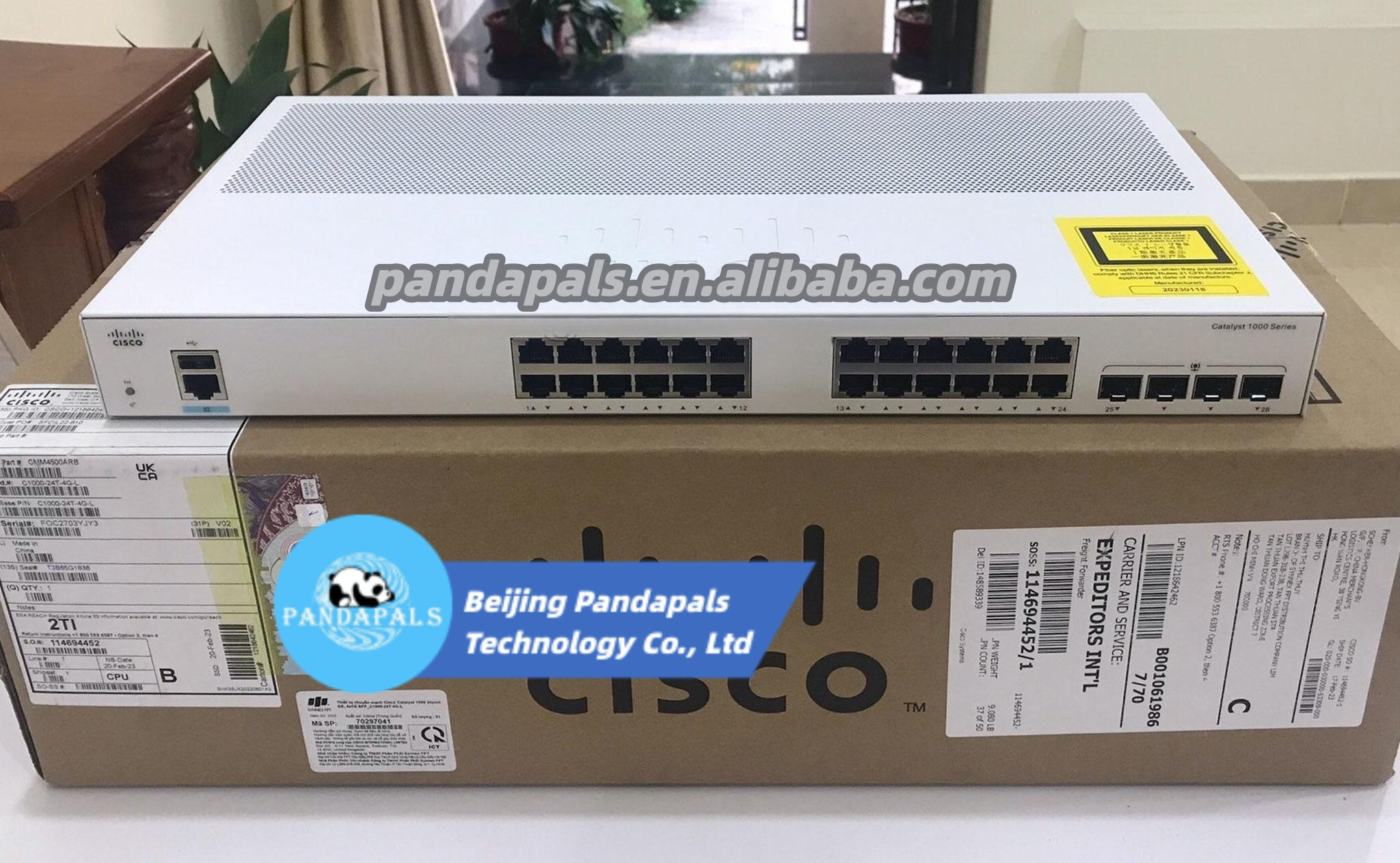 Original New C1000-24P-4G-L 24 port PoE+ RJ-45 4x 1GB SFP industrial poe switch