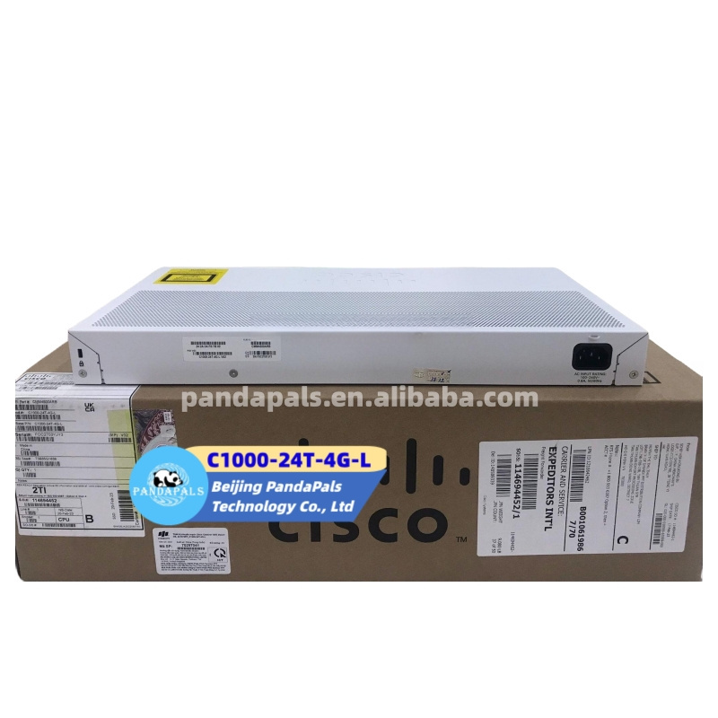 Original New C1000-24P-4G-L 24 port PoE+ RJ-45 4x 1GB SFP industrial poe switch