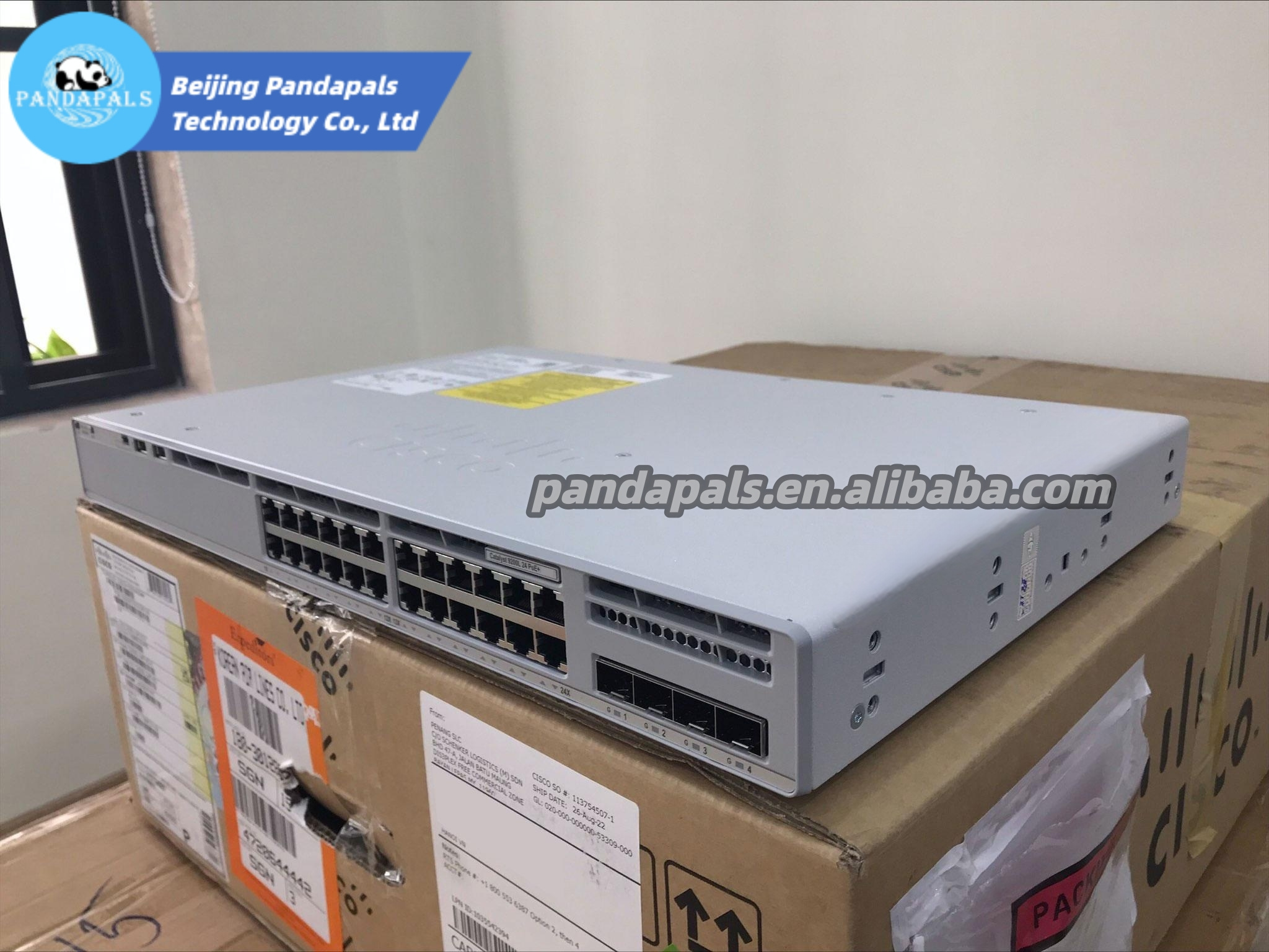 Original New Ciscos C9200L-24P-4X-E for cisco Catalyst 9200 network switch 24 ports