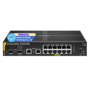 Original new HP Aruba gigabit ethernet 12 port network poe switch R8N89A