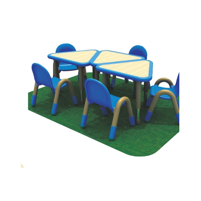 Kids daycare center plastic furniture kindergarten plastic furniture plastic table for sale