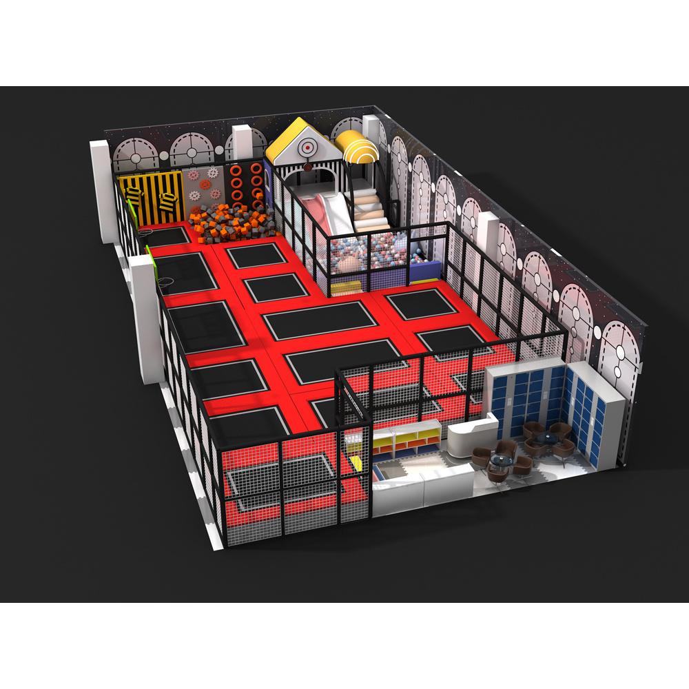 Environmentally friendly, safe and cost-effective indoor playground equipment of commercial indoor