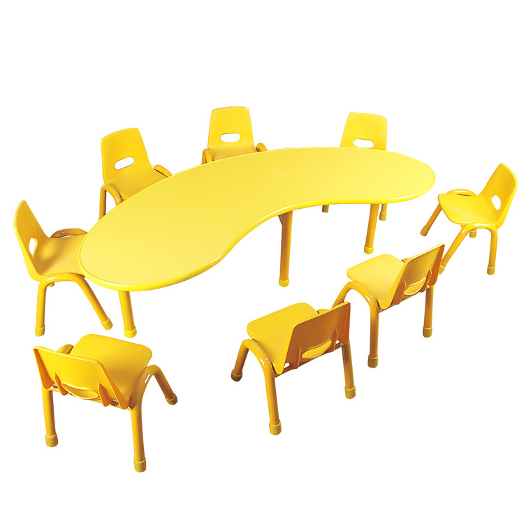 Factory Direct Plastic Kindergarten Tables and Chairs for Preschool Furniture For Sale Kindergarten Furniture