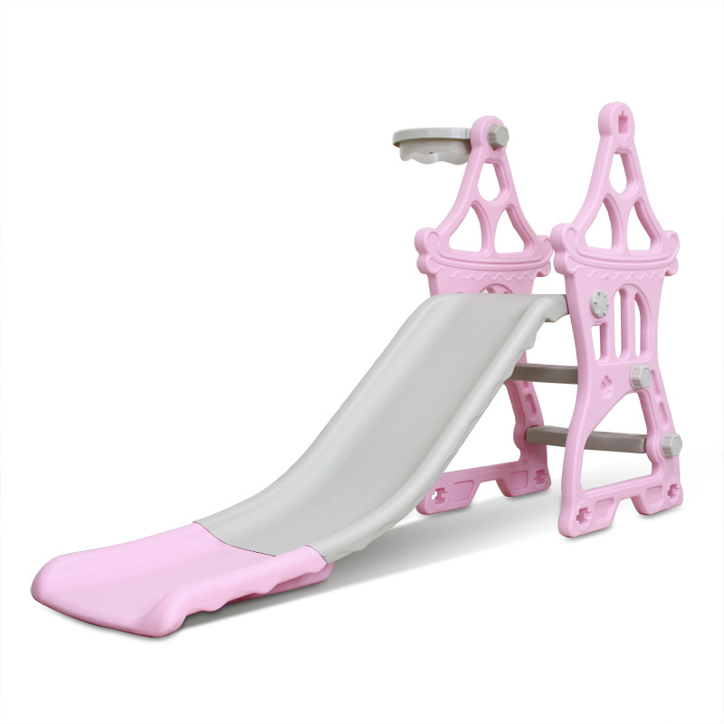 Commercial plastic swing sets kids indoor playground slide plastic slide and swing