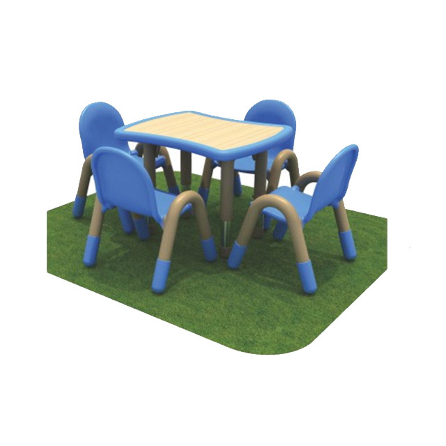 Kids daycare center plastic furniture kindergarten plastic furniture plastic table for sale