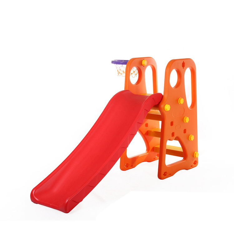 Kids indoor home small plastic slide toys with swing for sale for children play garden