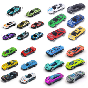 PANDAS 1:64 Small mini Alloy Car Hot Free wheel Metal Vehicle Alloy Plastic Sliding Diecast Model Racing Car Diecast Toy Set