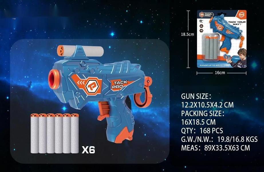 PANDAS Hot Selling Soft-bullet toy guns certified manual strong ice XV-B Safe Shooting Game Blue indoor outdoor toys for kids