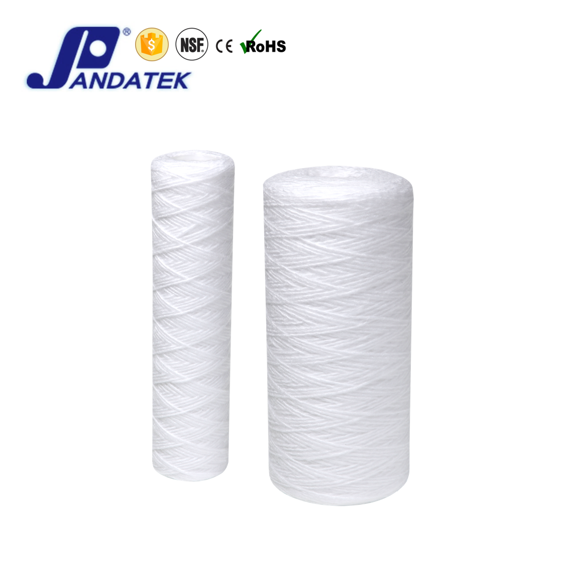 Water Filtration System Using PP String Wound Filter Cartridge for Plating Filter