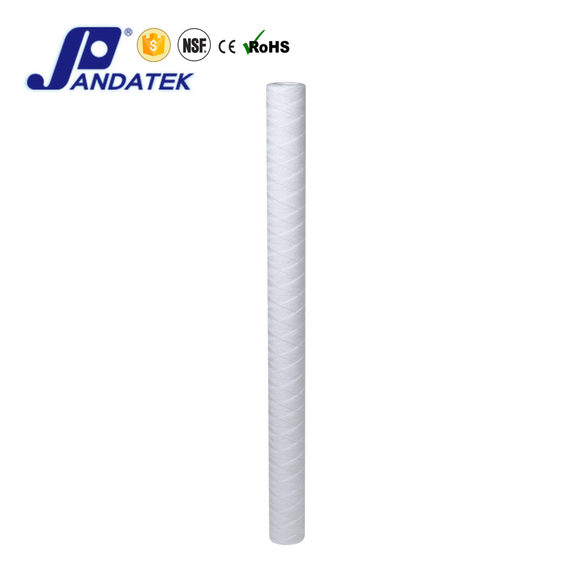 Water Filtration System Using PP String Wound Filter Cartridge for Plating Filter