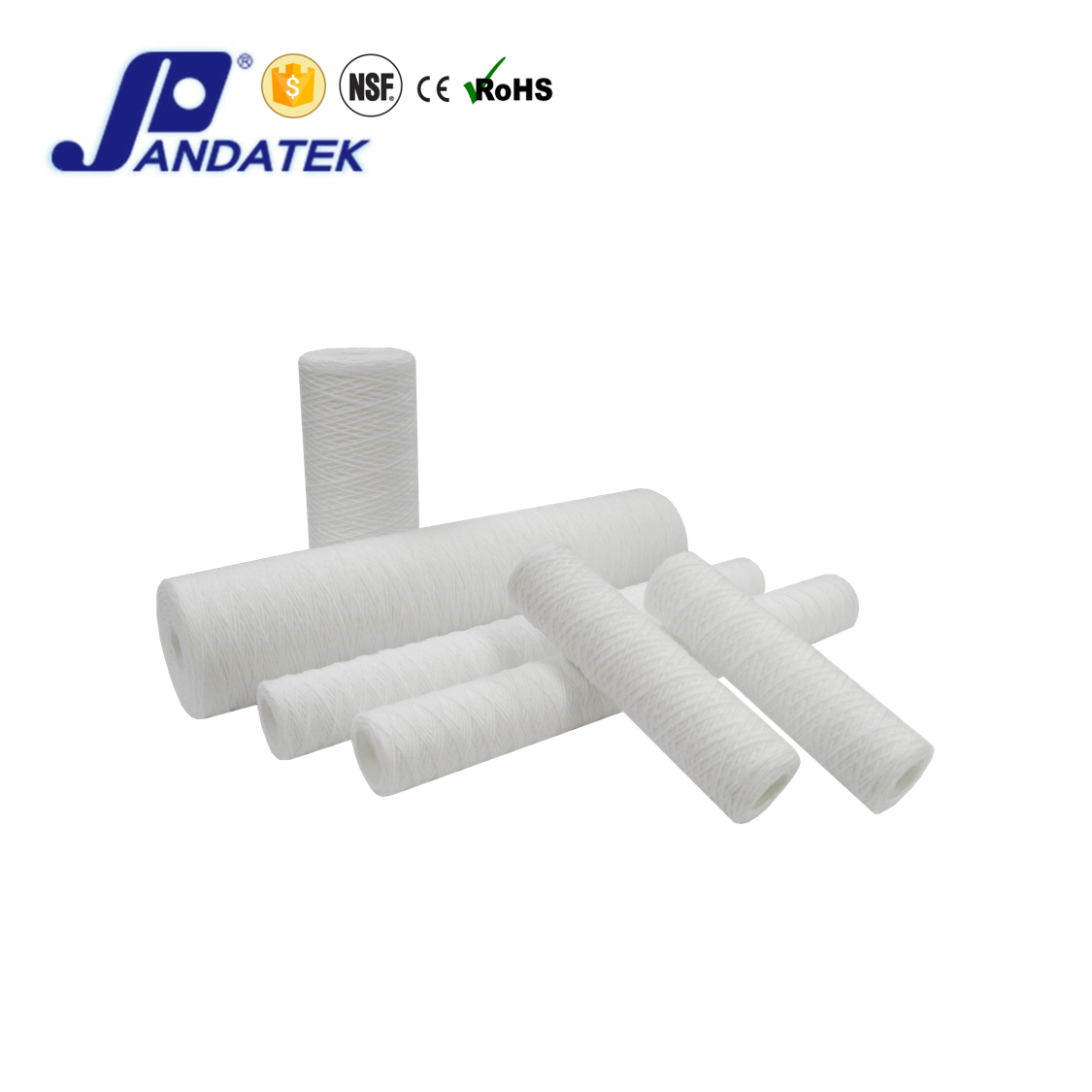 Water Filtration System Using PP String Wound Filter Cartridge for Plating Filter