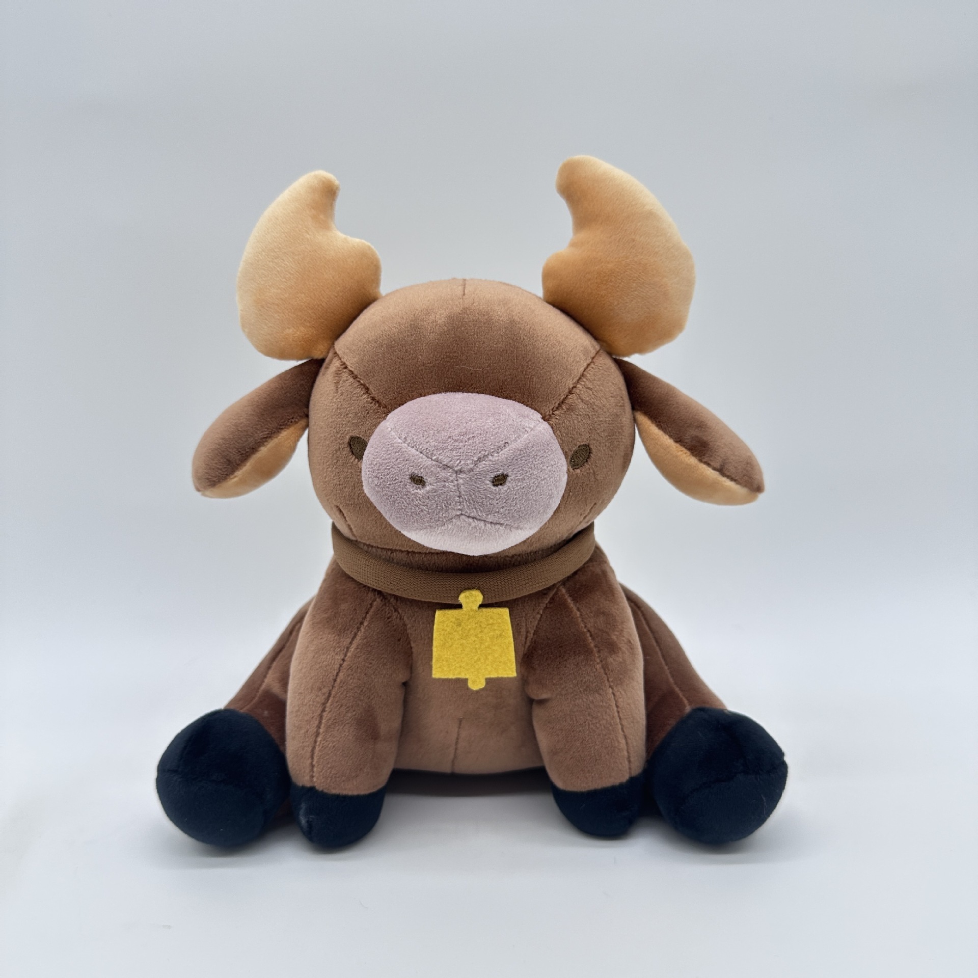 Palia Chapaa Plush Toys Lifelike Highland Cow Plush Doll Bison Brown Stuffed Animal Toys Simulation Wild Yak Doll Cattle Decor