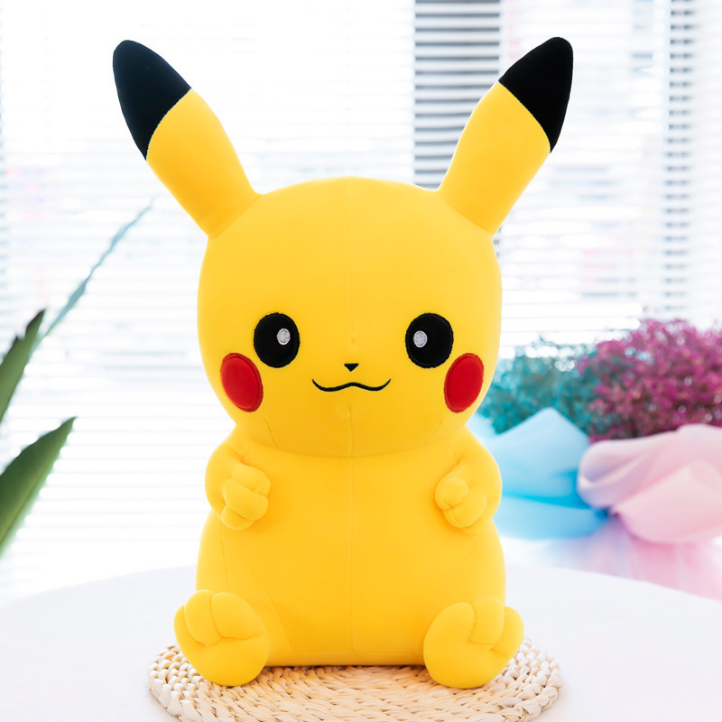 Cartoon Anime Plush Pillow Dolls Pikachu plush toy soft doll children's throw pillow pocket Pokemone Pikachu Squirtle Charmander