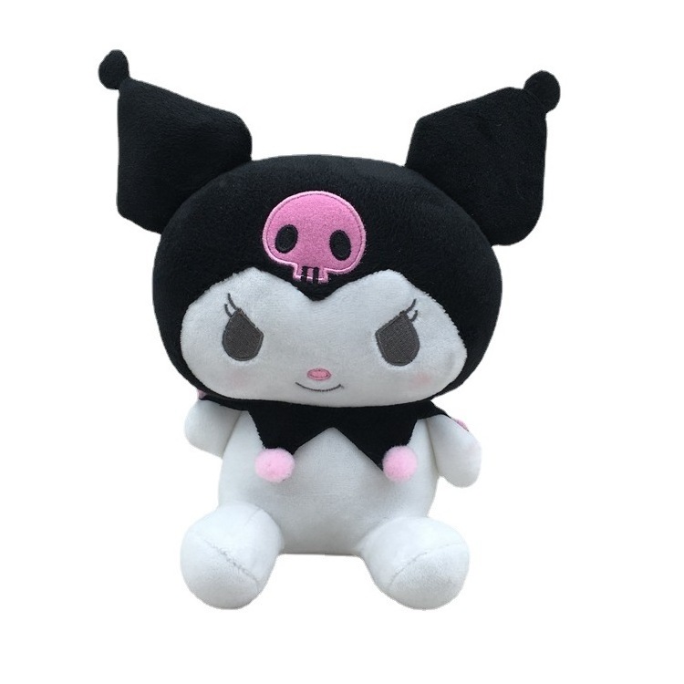 Wholesale 20cm Sanrioed Plush Toy Kawaii My Melody Cinnamoroll Kuromi Plush Toys Sanrioed Stuffed Doll Cute Kuromi Stuffed Dolls