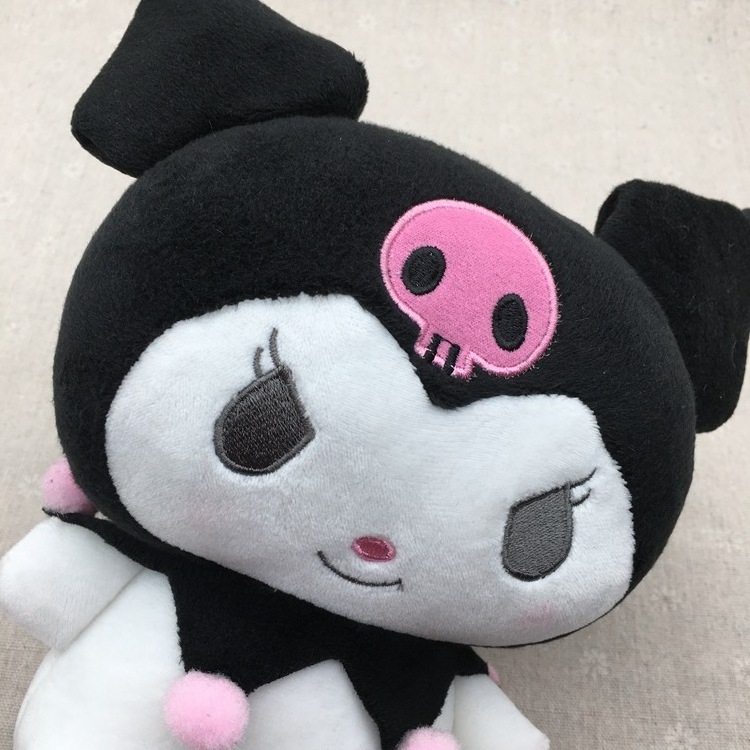 Wholesale 20cm Sanrioed Plush Toy Kawaii My Melody Cinnamoroll Kuromi Plush Toys Sanrioed Stuffed Doll Cute Kuromi Stuffed Dolls