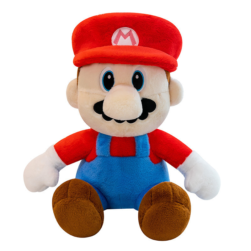 Super Bros Plush Toy Mario Doll Toys Bedding Soft Plush Cuddle Pillow 25cm Super Mushroom Yoshi Plushies Soft Animals Doll