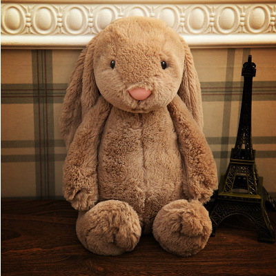 New Stuffed Animal Toys Easter Bunny Plush Toys  30cm 40cm 50cm Easter color rabbit girl soothing rabbit doll