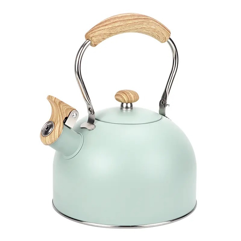 Whistling Induction teapot Tea Pot Water Kettle Tea Kettle 201 304 Stainless Steel Home Kitchen Whistle Kettles