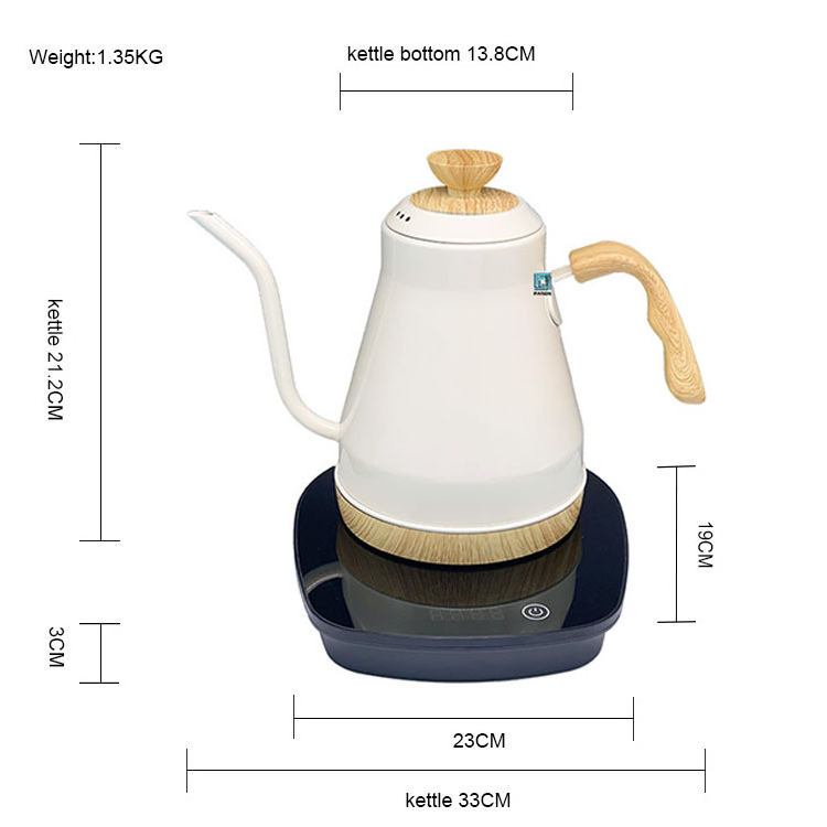 Electronics appliances samovar 1 litre electric kettle stainless steel goose neck kettle boiling kettles