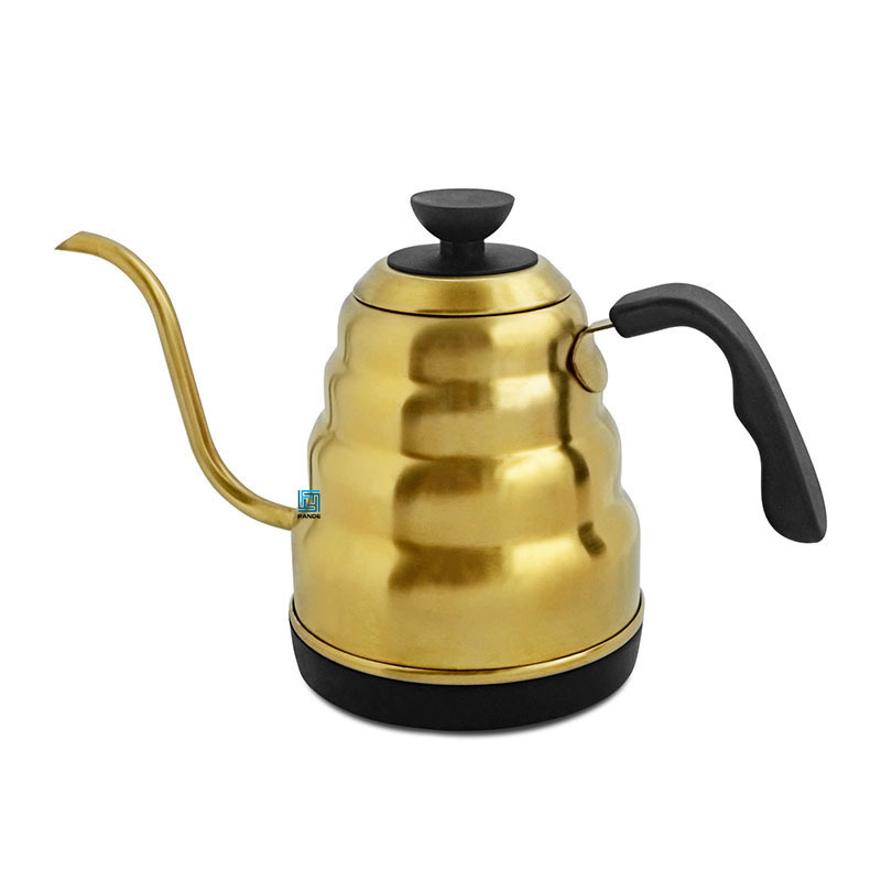 GOLD Electric Gooseneck Kettle with Temperature Controller MULTIFUNCTION ELECTRIC VARIABLE GOOSENECK KETTLE