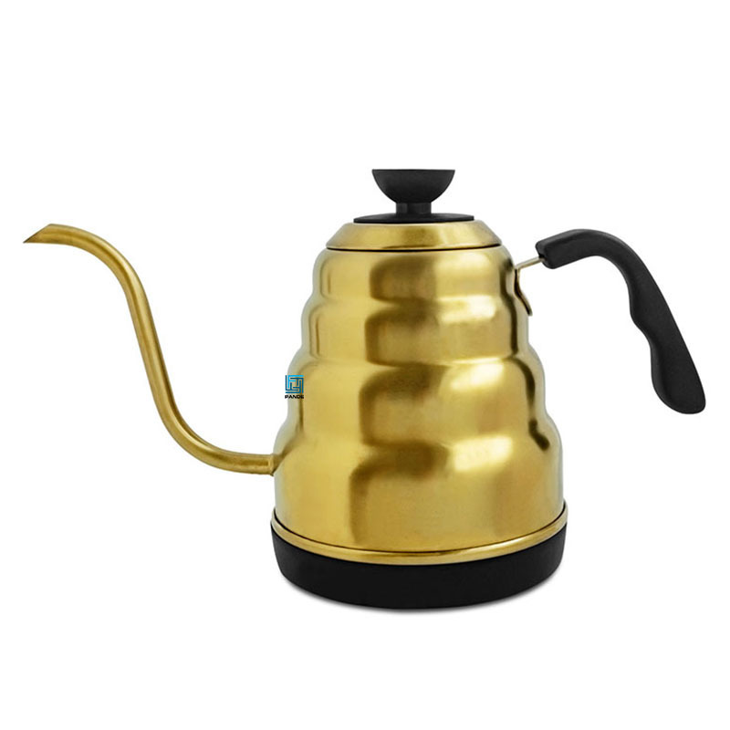 GOLD Electric Gooseneck Kettle with Temperature Controller MULTIFUNCTION ELECTRIC VARIABLE GOOSENECK KETTLE