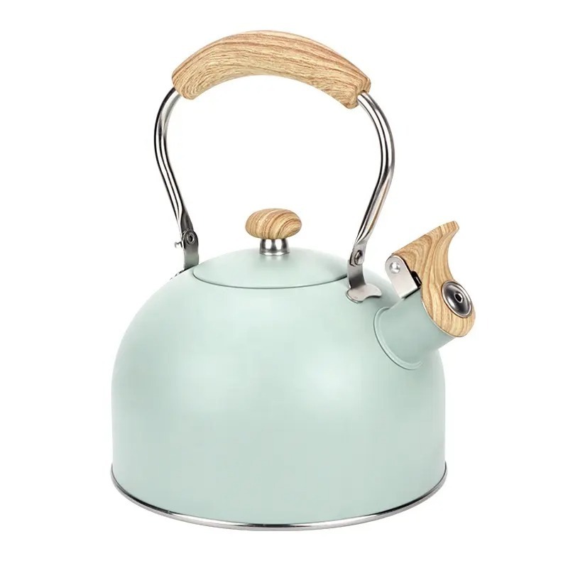 Whistling Induction teapot Tea Pot Water Kettle Tea Kettle 201 304 Stainless Steel Home Kitchen Whistle Kettles