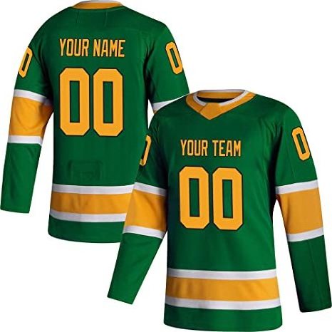 Hockey Jersey Sublimation Printing Ice Hockey Jerseys With Custom Design you can have it with stitched tackle twill name & numb