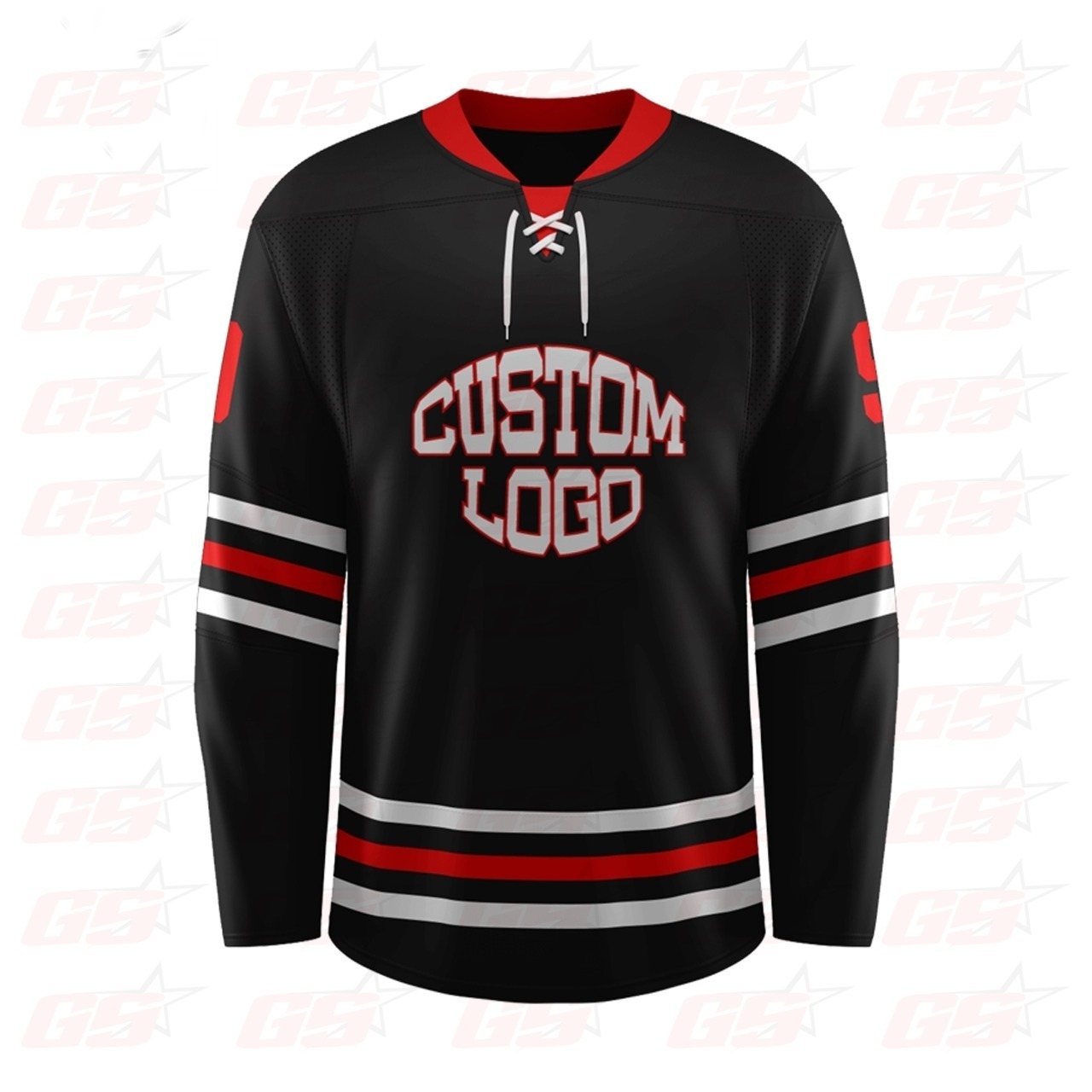 Hockey Jersey Sublimation Printing Ice Hockey Jerseys With Custom Design you can have it with stitched tackle twill name & numb