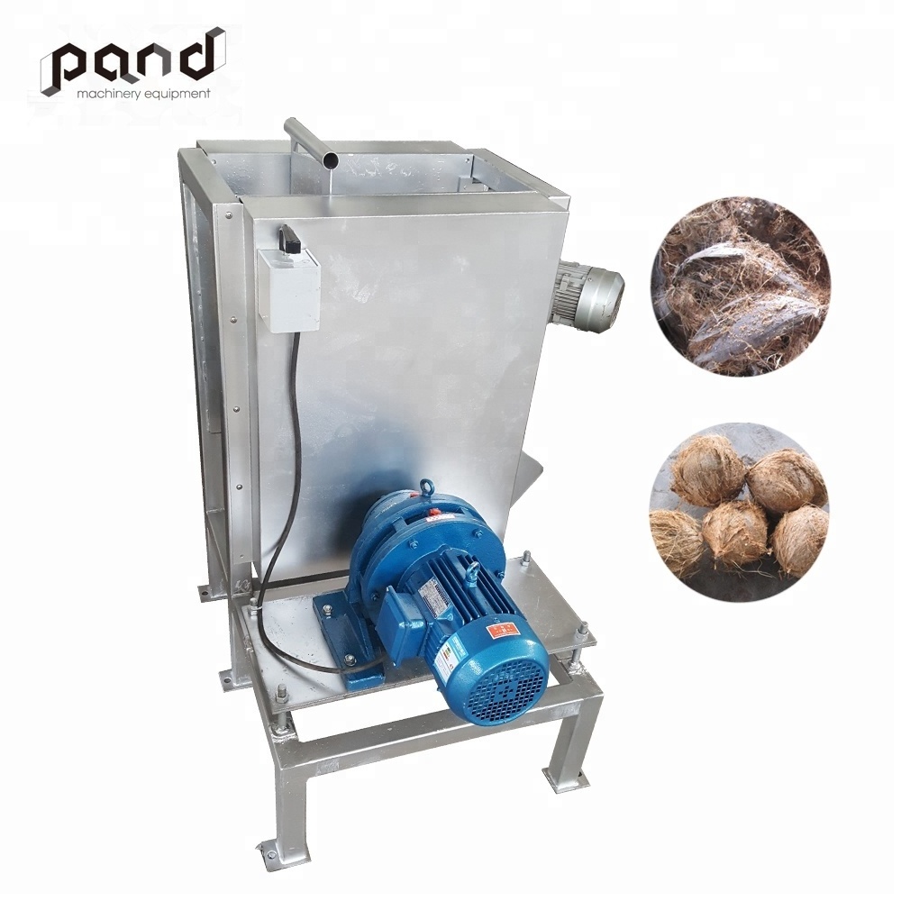 High quality electric coconut skin peeling machine for brown skin