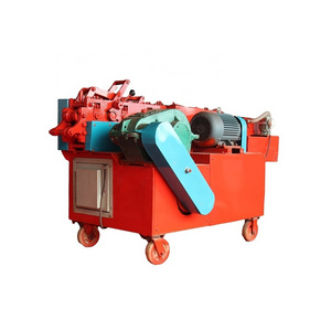 Rust steel tube straightening machine steel pipe straightening derusting and painting machine