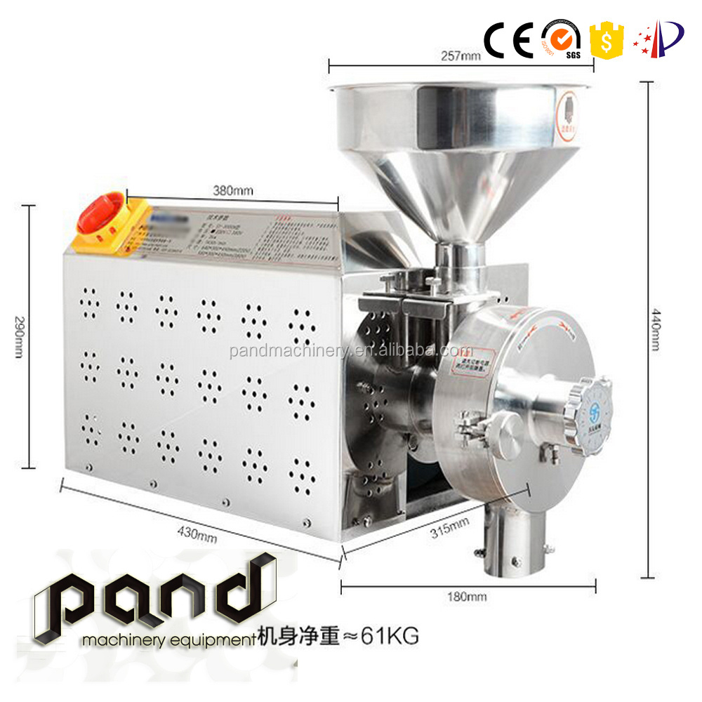 304 Stainless steel wet grain grinder soya bean grinder small corn mill grinder for sale