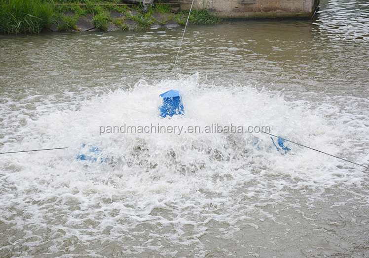 1.5kw Prawn fish pond paddle wheel aerator