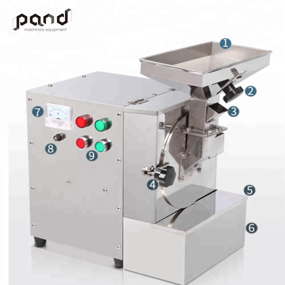 Hazelnut flour grinder Salted egg yolk crusher walnut powder crushing machine