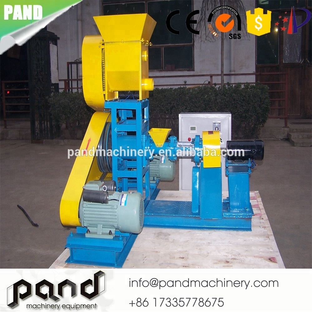 Most popular dog pet food screw fish feed extruder for sale