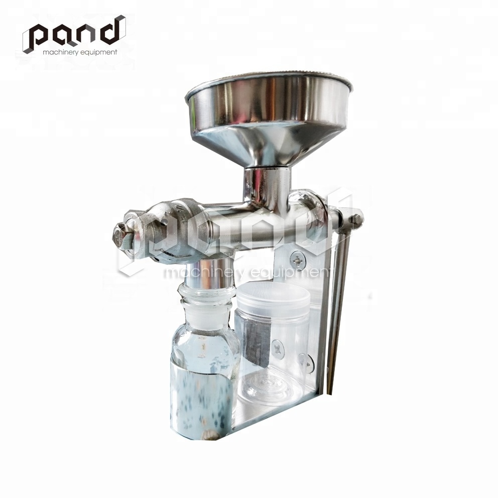 Hot selling home mini small press olive oil machine peanut oil manual oil press