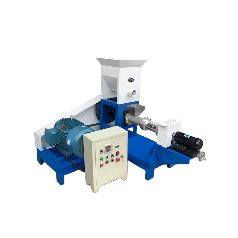 Most popular dog pet food screw fish feed extruder for sale