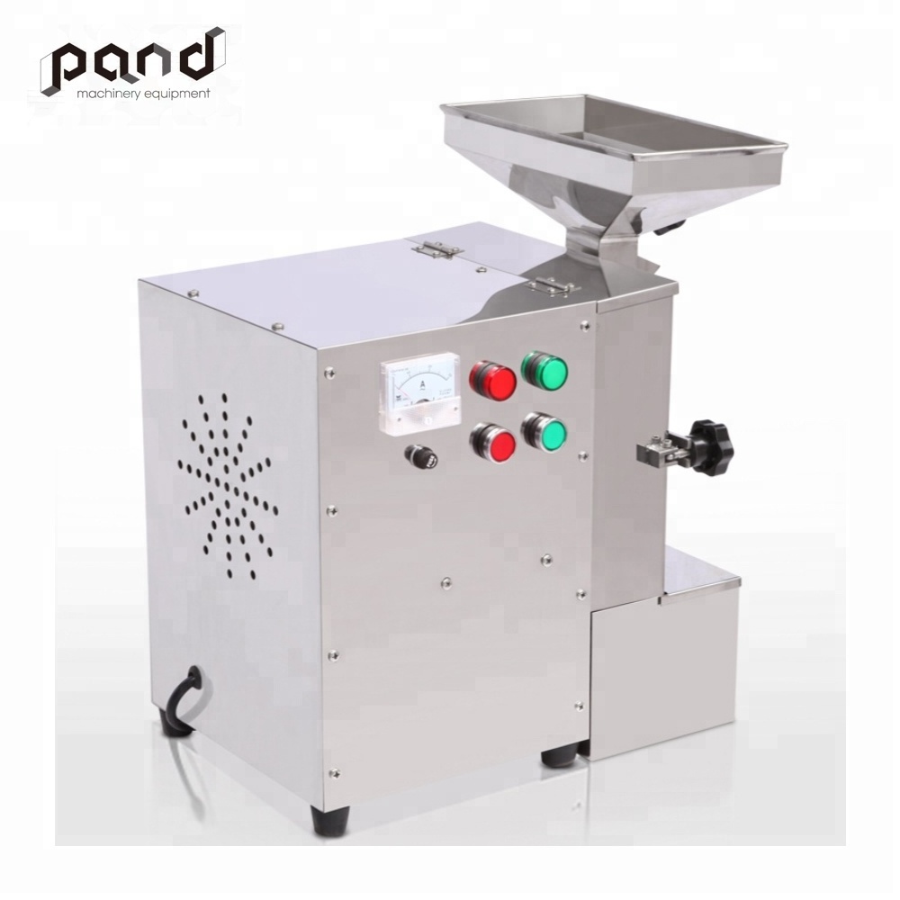 High quality 20-40KG/H almond flour mill machine /coconut sunflower poppy seed peanut grinder