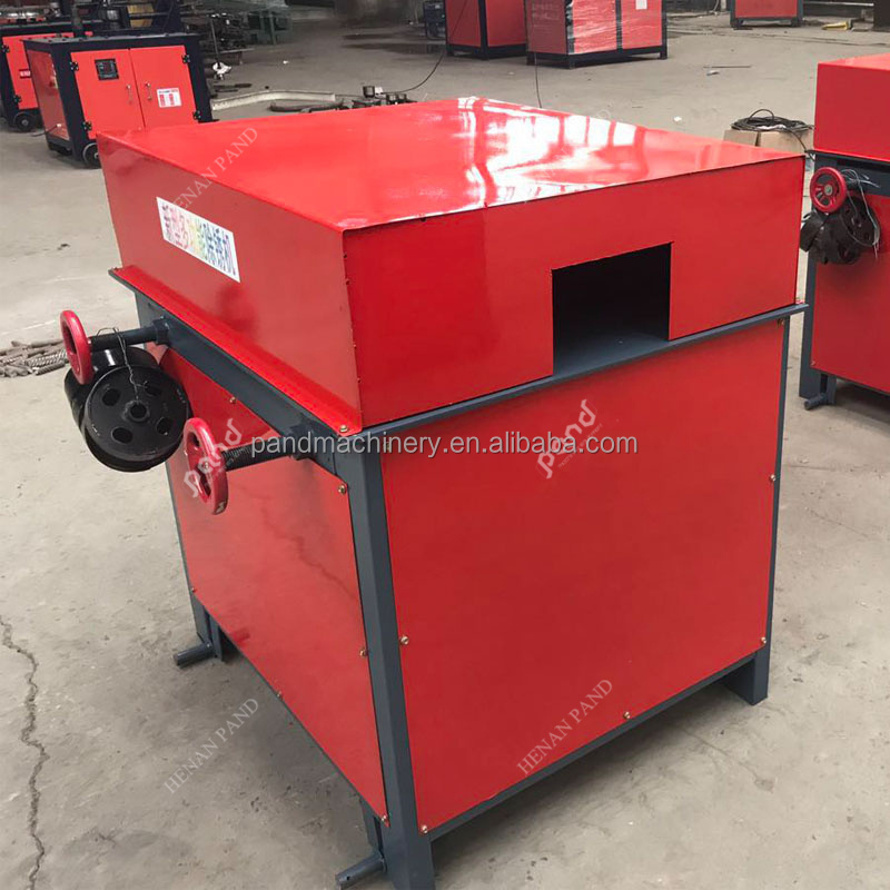 Factory price automatic square tube round pipe polishing machine/Rebar surface cleaning machine/steel bar rust removing machine