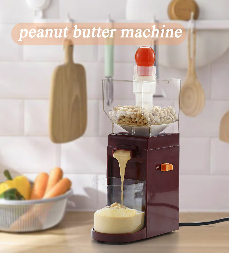 Portable plastic mini sesame peanut sauce grinder /nut butter machine