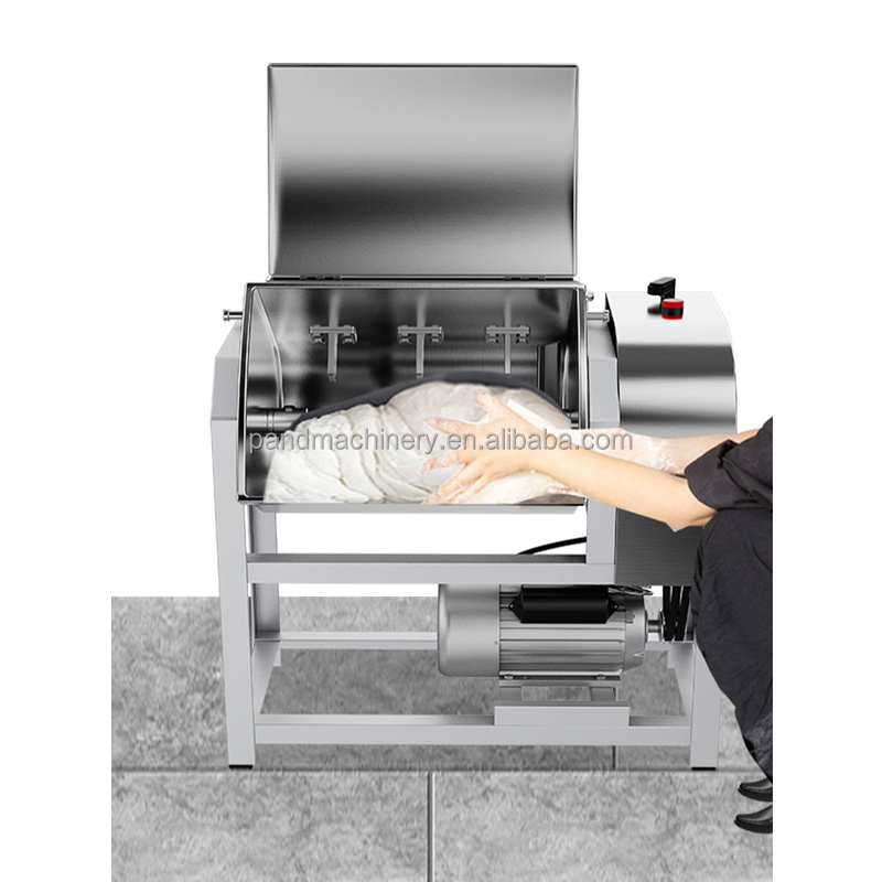 Industrial electric large capacity bread flour mixer machine/electric pastry mixer/stainless steel flour kneading machine