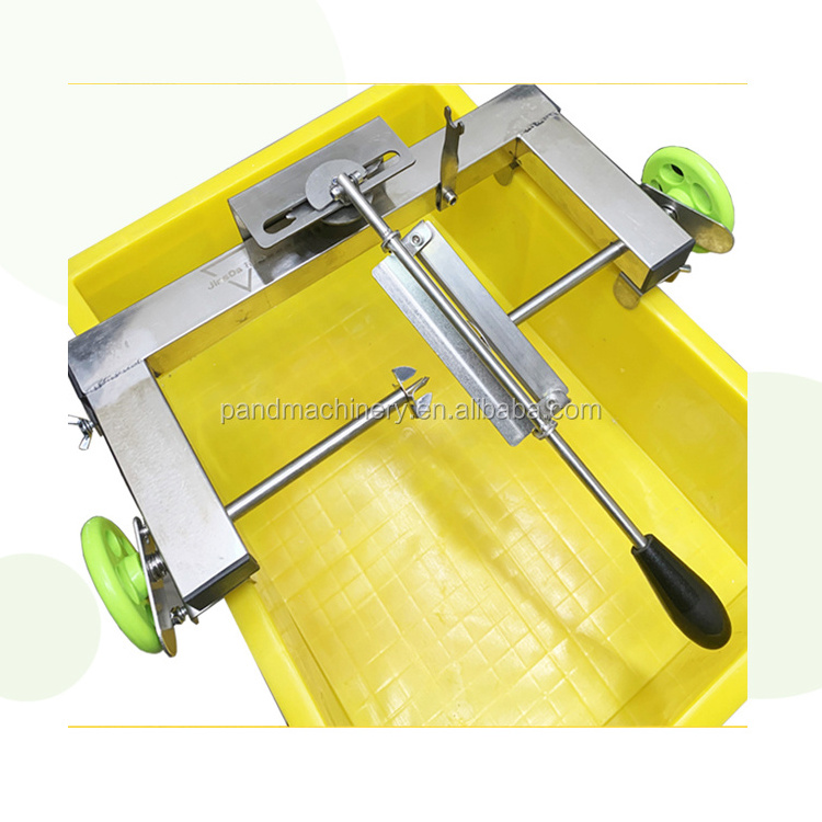 Stainless steel Manual pineapple peeler peeling cantaloupe machine