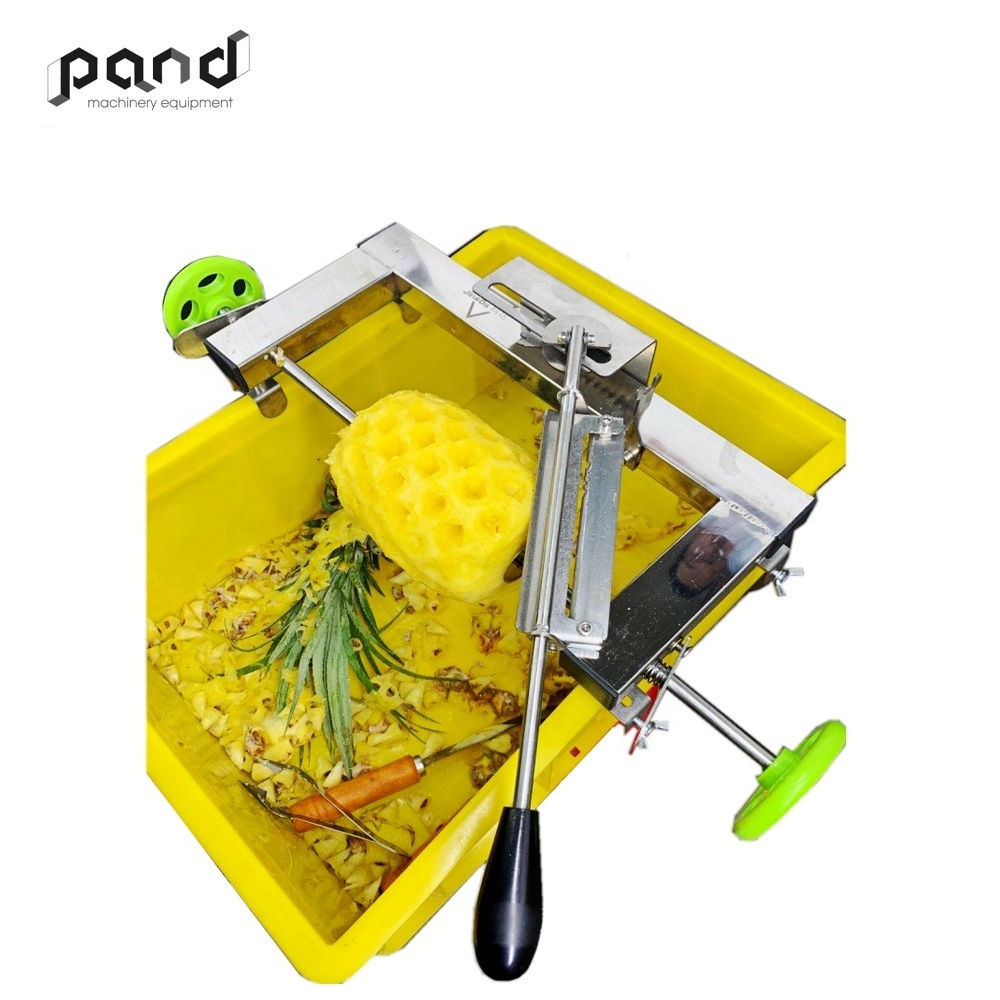 Stainless steel Manual pineapple peeler peeling cantaloupe machine