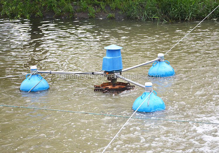 1.5kw Prawn fish pond paddle wheel aerator