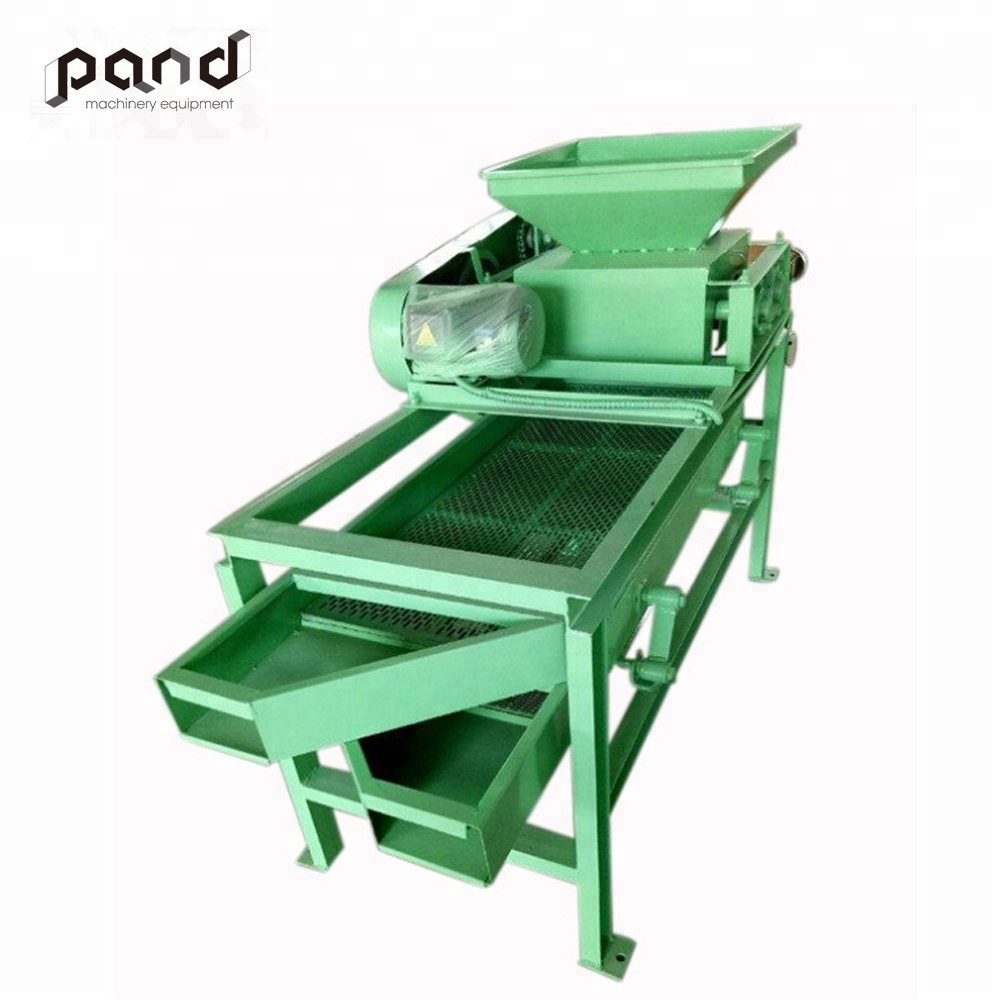 Best selling Automatic cracker sheeler pine nut walnut shelling machine almond cracking machine