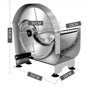 Multi function manual commercial lemon sweet potato slicer/Ginger slicer