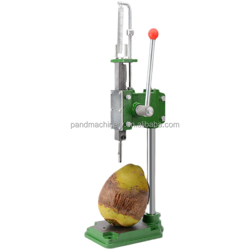 Manual opener lid machine for young coconut/coconut top cut machine