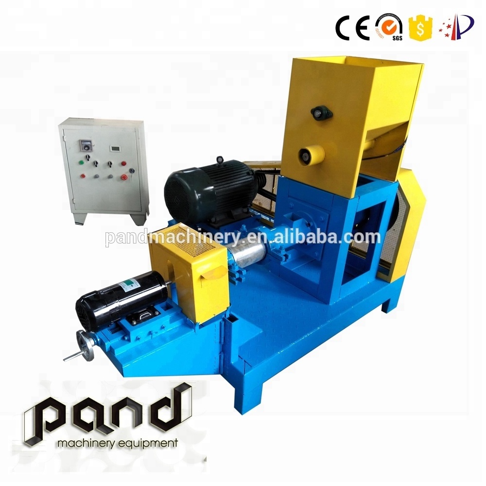 Most popular dog pet food screw fish feed extruder for sale